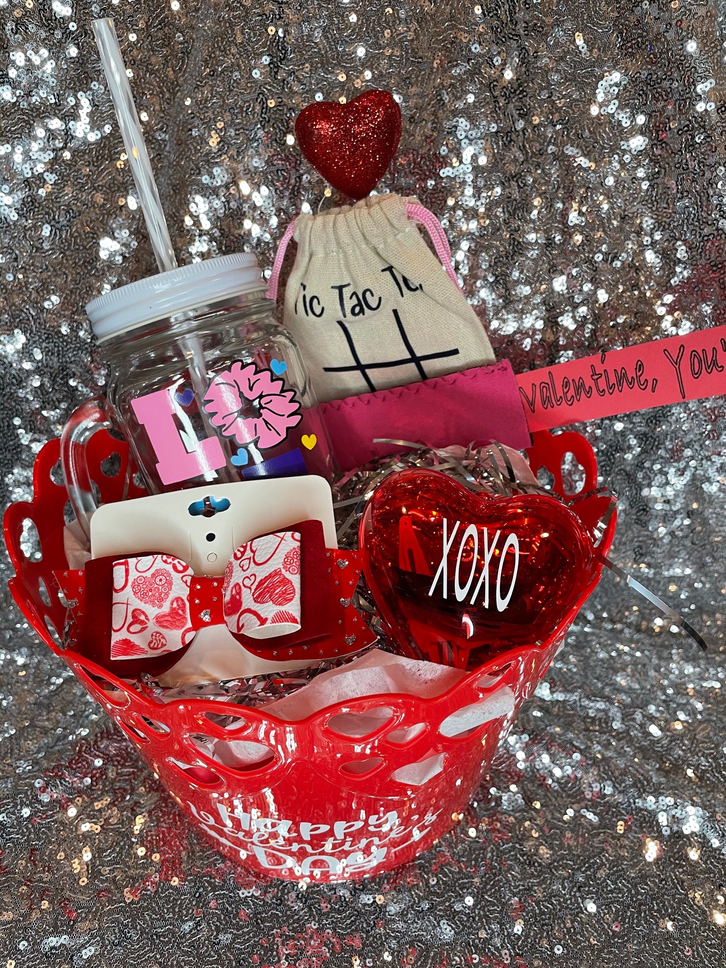 Kids Valentine Basket