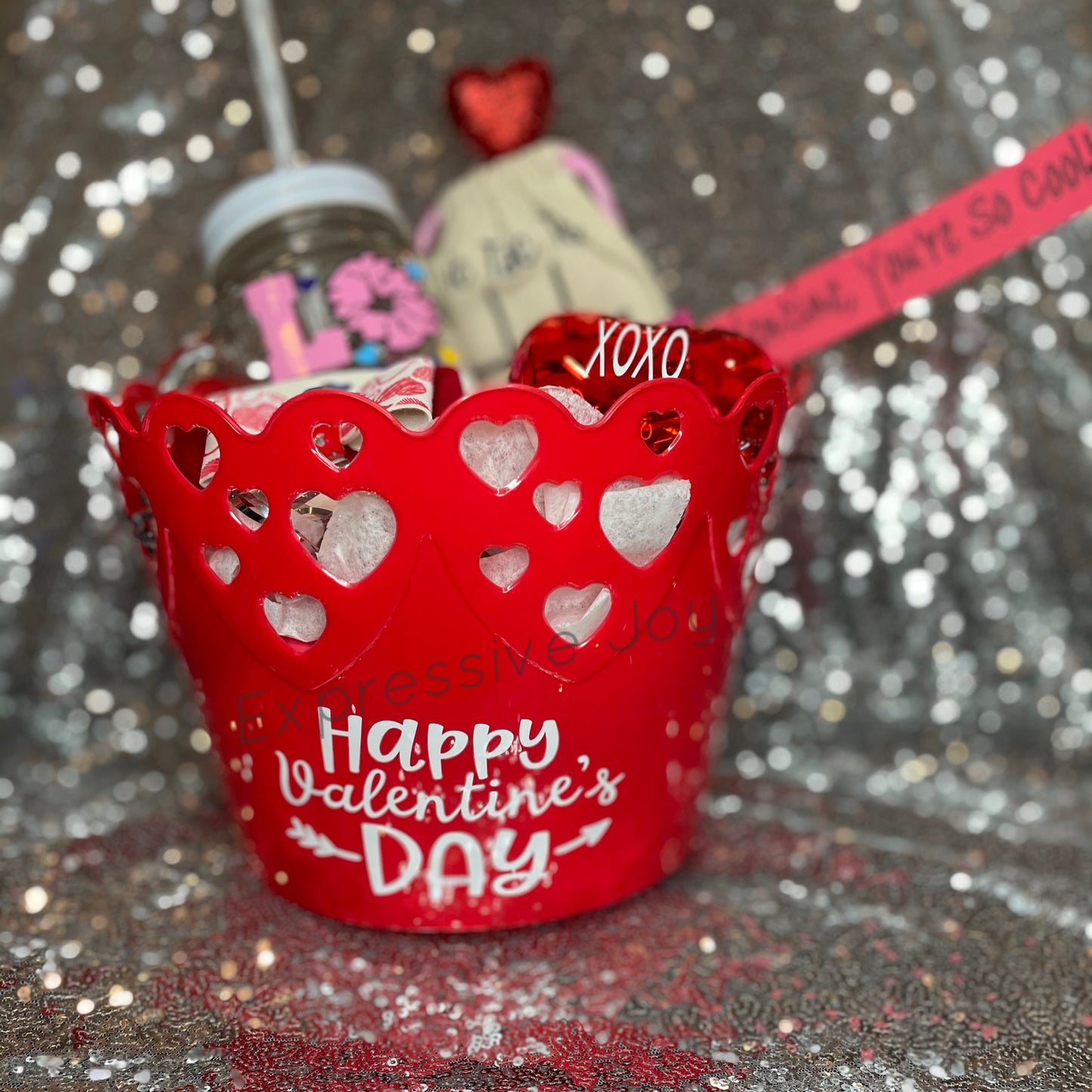 Kids Valentine Basket