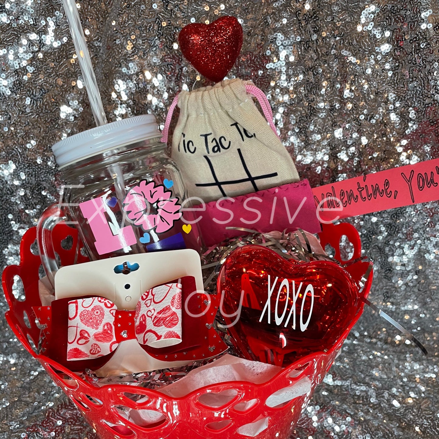 Kids Valentine Basket