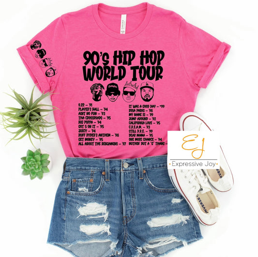 90's Hip-Hop Tour Tee