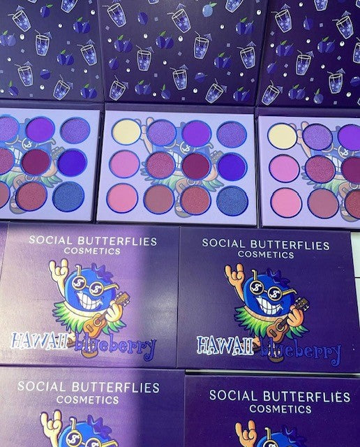 Hawaii Blueberry Palette