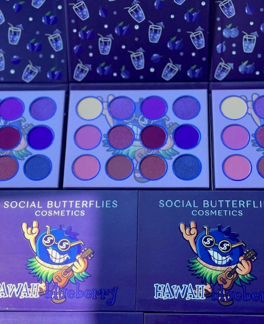 Hawaii Blueberry Palette